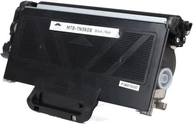 Alt view image 4 of 6 - Moustache Compatible Brother TN360X TN-360X TN330 TN360 TN-330 TN-360 Black Toner Cartridge 5,200 High Yield for Brother DCP-7030/7040/7045N HL-2140/2150N/2170W MFC-7320/7340/7345DN/7345N/7440N/7840W