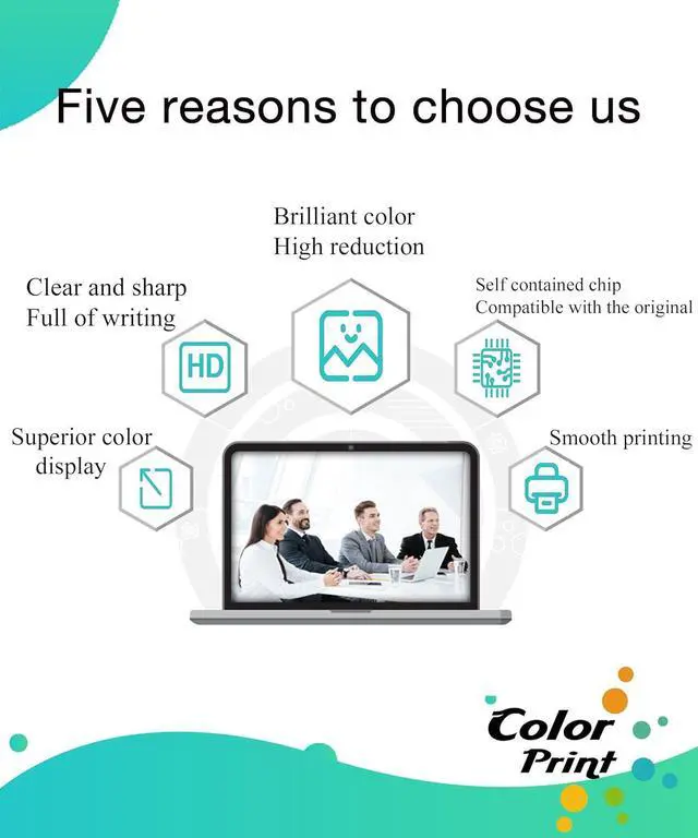 Alt view image 4 of 7 - Ennovor ColorPrint Compatible TN-210 Toner Cartridge Replacement for Brother TN210 TN 210 for MFC-9325CW MFC-9320CW MFC-9120CN 9125CN MFC9010CN HL3075CW HL3070CW (4-Pack, TN210BK,TN210C,TN210M,TN210Y)