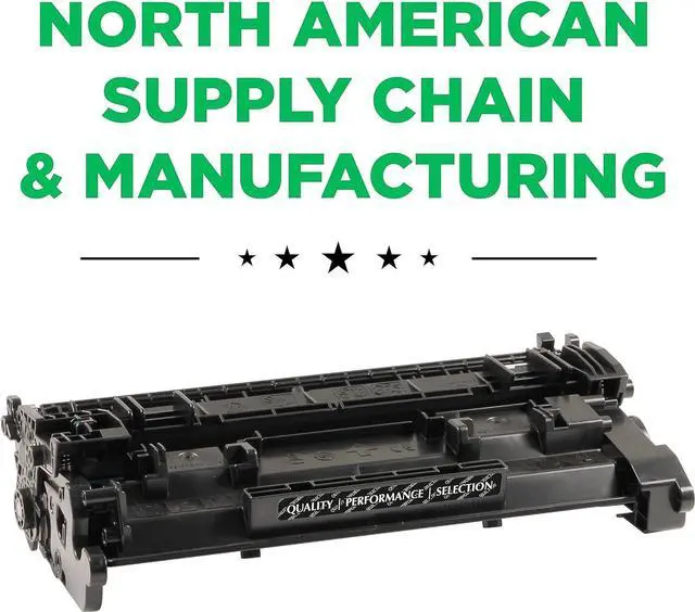 Alt view image 2 of 7 - Clover Remanufactured Toner Cartridge | HP 26A | CF226A | Black, 1