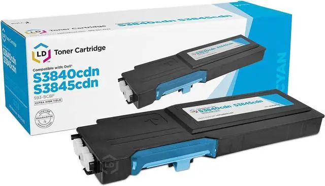 Main image of LD Compatible Toner Cartridge Replacement for Dell 593-BCBF G7P4G Extra High Yield (Cyan)