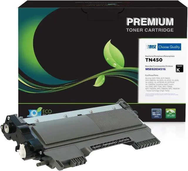 Main image of Clover Technologies MSE02034516 Cartridge for Brother TN450 Black Toner