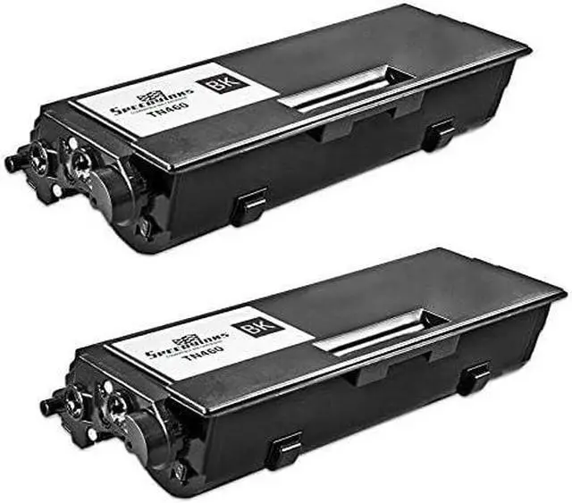 Main image of Speedy Inks - Compatible Brother 2PK TN-460 Toner Cartridge 6000 Page Yield for Brother HL 1435 Brother HL 1440 Brother HL 1450 Brother HL 1470n - Black