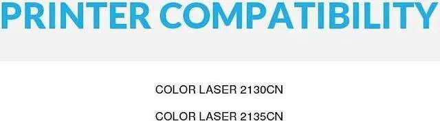 Alt view image 4 of 5 - SPEEDYINKS Speedy Inks Compatible Toner Cartridge Replacement for Dell 2130cn High-Yield (1 Black, 1 Cyan, 1 Magenta, 1 Yellow, 4-Pack)