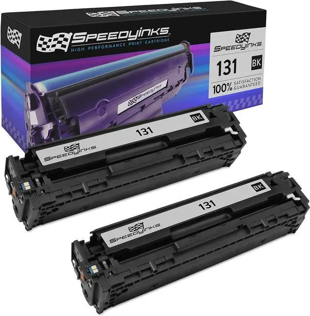Main image of Speedy Inks Remanufactured Toner Cartridge Replacement for Canon 6272B001AA 131 (Black, 2-Pack)