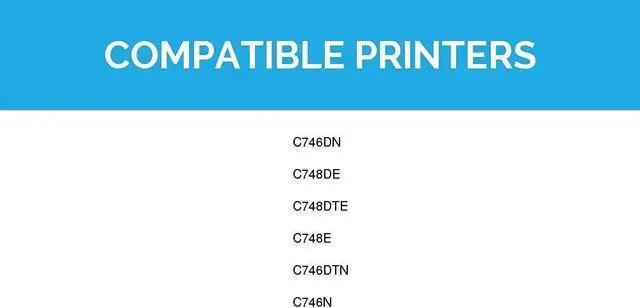 Alt view image 6 of 6 - LD Remanufactured Toner Cartridge Replacement for Lexmark C746A1MG (Magenta)
