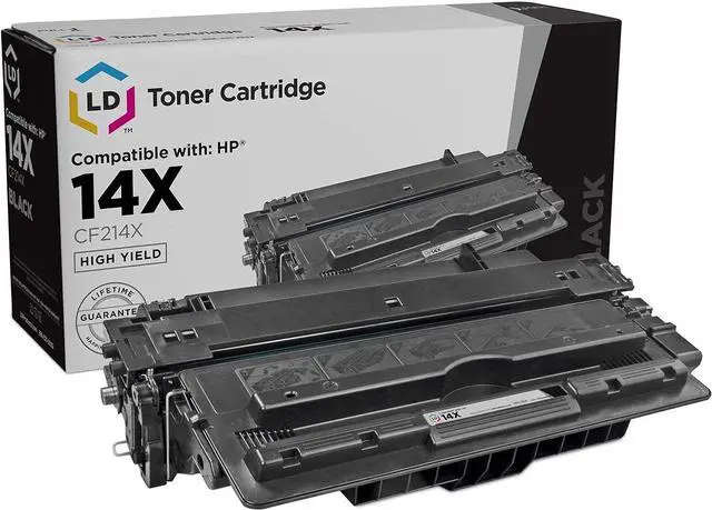 Main image of LD Products Remanufactured Toner Cartridge Replacement for HP 14X CF214X High Yield (Black) for use in Laserjet Enterprise 700: M712dn, M712n, M712xh, M725z+, MFP M725dn, MFP M725f, & MFP M725z