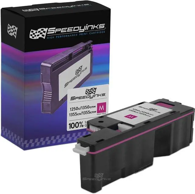 Main image of Speedy Inks - Compatible Dell 331-0780 / 5GDTC Magenta Toner Cartridge for Dell 1250c, 1350cnw, 1355cn, and 1355cnw Printers