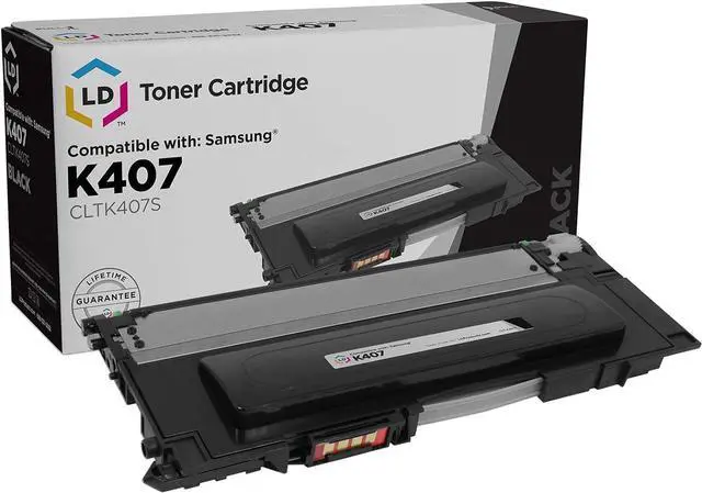 Main image of LD Compatible Toner Cartridge Replacement for Samsung K407 CLT-K407S (Black)