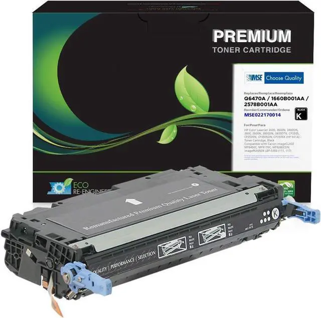 Main image of MSE MSE022170014 Remanufactured Toner Cartridge for HP 501A Black
