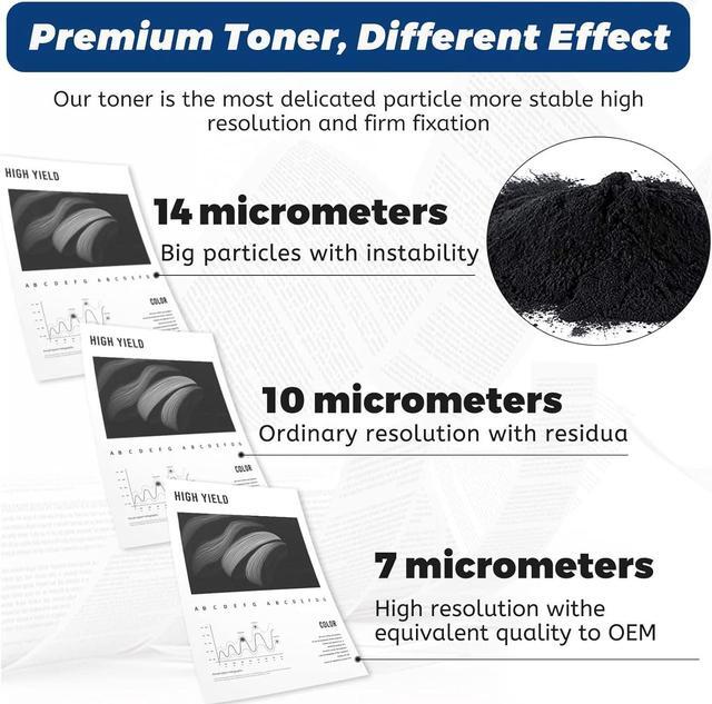 Alt view image 4 of 7 - Ennovor 212A W2120A Black Toner Cartridge,Compatible Replacement for HP 212 A 212X W2120X, for Color Laserjet Enterprise M554 M555 Flow MFP M578 Printer, with Upgraded Chip,No Fading,No Streak