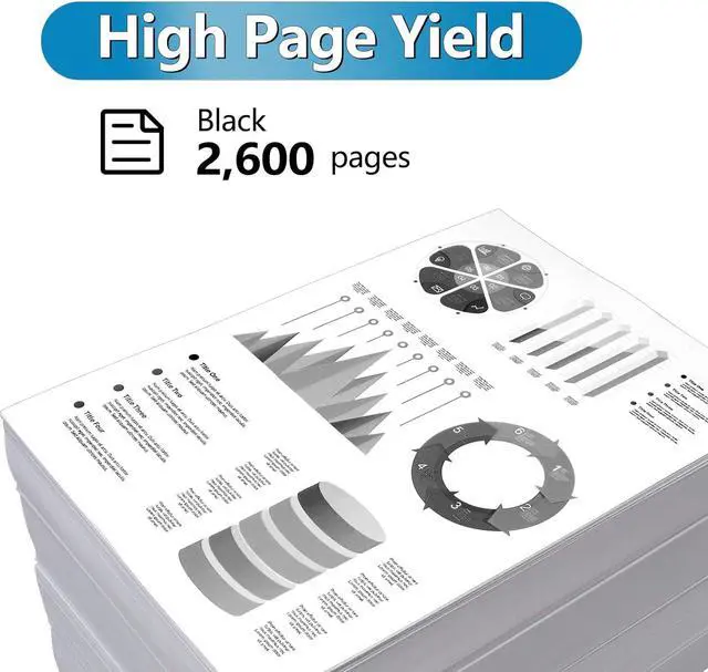 Alt view image 2 of 7 - DrPrint TN660 Toner Cartridge,Compatible for Brother TN 660 TN-660 TN630 TN-630 Toner, Use with Brother MFC-L2700DW MFC-L2740DW HL-L2300D HL-L2380DW HL-L2320D DCP-L2540DW Printers ,High Yield