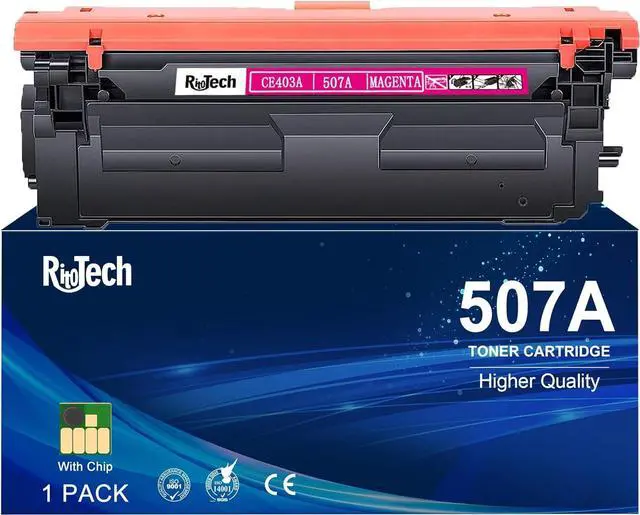 Main image of Ennovor 507A Magenta CE403A Toner Cartridge,Replacement for HP 507 507X 507 A CE403X for Laserjet 500 Color m551 m551dn m551n m551xh m570dn m570dw m575c m575dn m575f