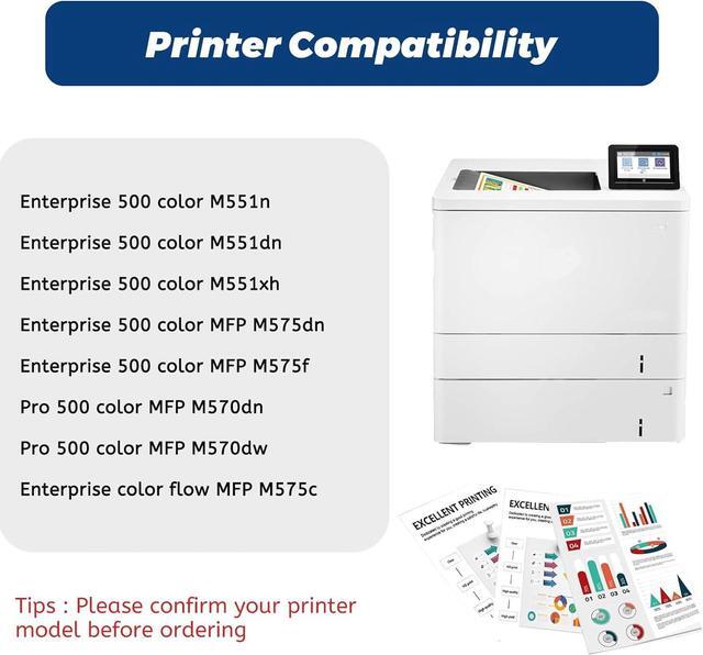 Alt view image 2 of 7 - Ennovor 507A Yellow Toner Cartridge,Remanufactured Replacement Compatible for HP 507 507 A CE402A for Laserjet 500 Color m551 m551dn m551n m551xh m570dn m570dw m575c m575dn m575f (1-Pack)