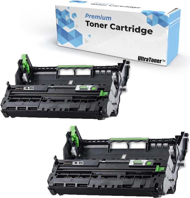 Main image of 2PK Ultra Toner® Compatible Replacement for Brother DR-820 Drum Unit dr820 Brother TN850 TN820 TN880 HL-L6200DW HL-L6300DW MFC-L5700DW MFC-L5850DW HL-L5200DW MFC-L5900DW MFC-L6700DW MFC-L6800DW MFC-L