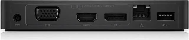 Alt view image 2 of 4 - DELL USB 3.0 Dual Display Universal Dock D1000