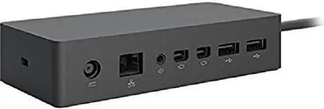 Alt view image 5 of 13 - Microsoft Surface Dock (PD9-00003) in Black with Surface Connect Cable for Surface Go, Surface Laptop, Surface Laptop 2, Surface Pro, Surface Pro 3, Surface Pro 4, Surface Pro 6, Surface Book, and