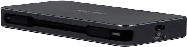 Alt view image 2 of 7 - VisionTek VT400 Dual Display USB-C Docking Station with Power Passthrough - HDMI, DP Port - 901469