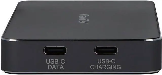 Alt view image 4 of 7 - VisionTek VT400 Dual Display USB-C Docking Station with Power Passthrough - HDMI, DP Port - 901469