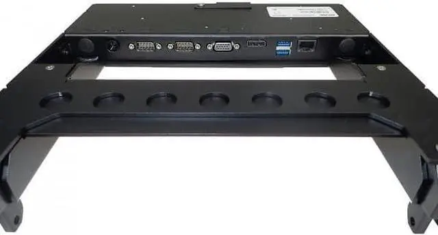 Alt view image 2 of 7 - Havis - DS-DELL-612-2 DS-DELL-600 Docking Station - for Tablet PC - Proprietary Interface - 3 x USB Ports - 1 x USB 2.0-2 x USB 3.0 - Network (RJ-45) - VGA - DisplayPort - Docking