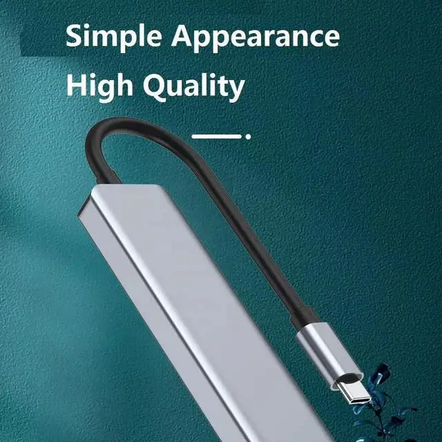 Alt view image 5 of 7 - navor 7-in-1 USB C Hub, USB Type-C Adapter with 4K HDMI, 3 USB 3.0 Ports, 100W PD, SD/TF Slot, Compatible for MacBook Pro(2017-20)/ Air(2018-20), Thunderbolt 3/4 and More Type-C Devices