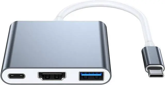 Main image of navor Plug-and-Play 3-in-1 Adapter (HDMI Adapter USB Adapter Charging Port) 87W PD Power with Wide Compatibility, Compatible with Nintendo Switch, Thunderbolt 3 & Thunderbolt 4