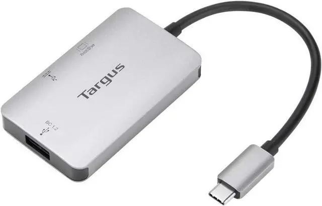 Main image of Targus USB-C Single 4K HDMI Video Multi-Port Adapter w/100W Pass-Thru, Gray (ACA948CA)