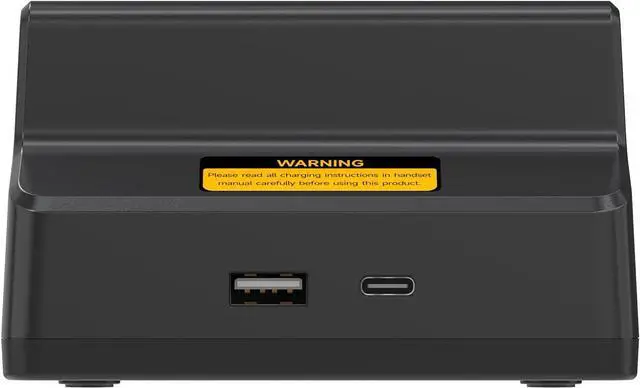 Alt view image 3 of 5 - Ulefone Wireless Charger for Ulefone Armor 21/ Power Armor 16 Pro, Desk Charging Dock, Dual Output Charging, 2-in-1 Charger Stand