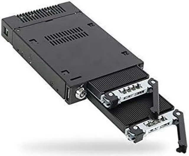 Alt view image 6 of 7 - ICY DOCK ToughArmor MB833M2K-B & MB834M2K-B Mobile Rack Drive Tray | MB834TP-B