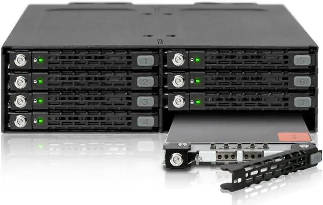 Alt view image 5 of 5 - ICY DOCK ToughArmor MB998 Series Drive Tray | EZ-Slide Nano Tray MB998TP-B