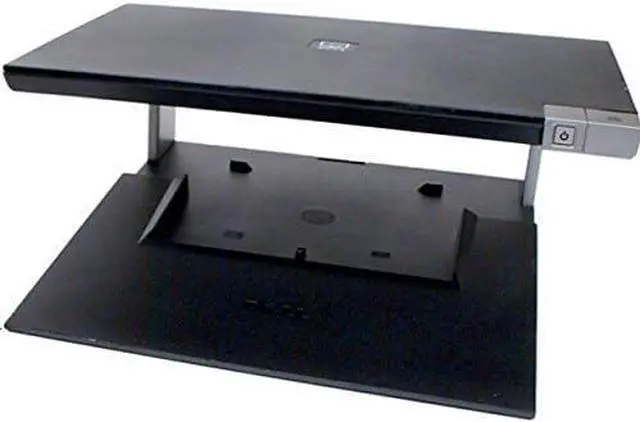 Alt view image 2 of 4 - Genuine DELL E-CRT CRT Monitor Stand and Laptop Notebook Dock with E-Port Port Replicator For Latitude E4200, E4300, E5400, E5500, E6400/6400 ATG, E6500 E-Family Laptops and Precision M2400, M4400 Mob