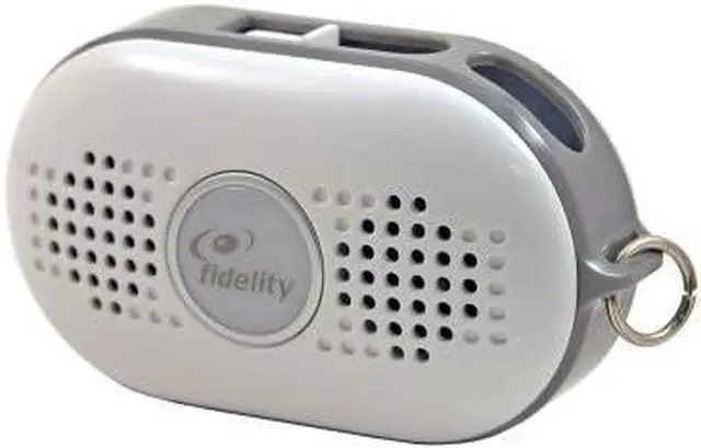 Main image of Aiptek Fidelity Mist Portable Speaker for MP3 Players (Gray)