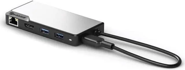 Alt view image 4 of 5 - ALOGIC USB-C Fusion MAX 6-in-1 Hub V2-2 x USB-A (5G), 1 x USB-C (5G & 100W PD), HDMI (4K@60Hz), VGA and RJ45 Gigabit Ethernet