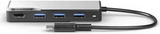 Alt view image 2 of 3 - ALOGIC USB-C Fusion CORE 5-in-1 Hub V2-3 x USB-A3.1 Gen 1, 1 x USB-C 3.1 Gen 1 100W PD, and 1 x HDMI 4K [60Hz]