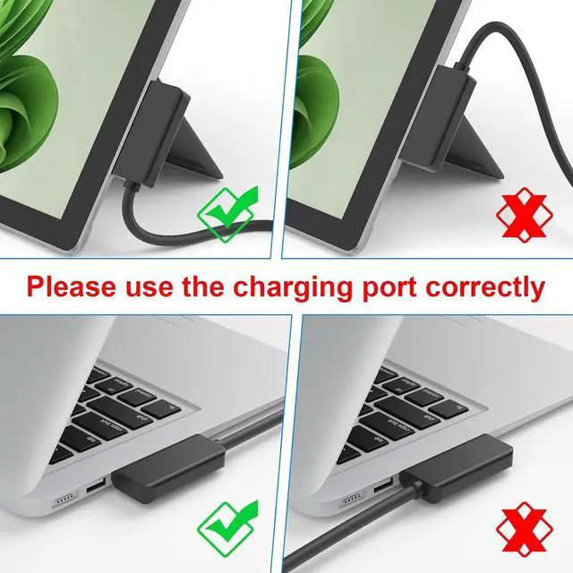 Alt view image 7 of 7 - Surface Dock, Surface Docking Station, 12 in 1 Triple Display Microsoft Surface Dock with HDMI x2, VGA for Surface Pro 9/8/X/7/6/4/3, Surface Laptop 4/3/2/1/go, Surface Book 3/2, Surface Book