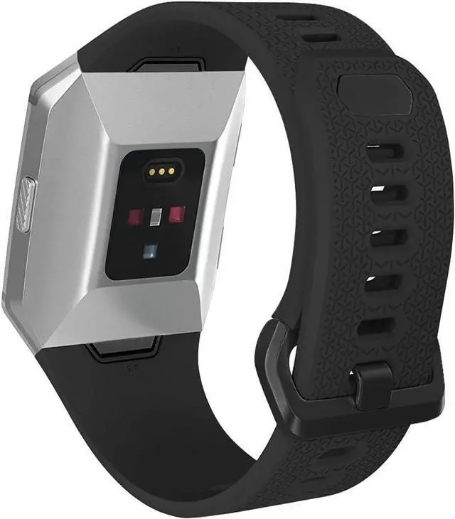 Alt view image 3 of 7 - aczer-Y Fitbit Ionic Sport Band Accessories Watchbands, 15 Color Classic Replacement TPU Watch Band with Buckle for Fitbit Ionic Smartwatch Large Smal