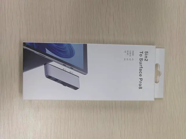 Alt view image 4 of 7 - Surface Pro 8 Docking Station with 4K HDMI Adapter+100M Ethernet LAN+ USB 3.0 Port* 2+Micro SD(TF) Card Reader Converter Combo Adaptor for Microsoft Surface Pro 8 Accessories