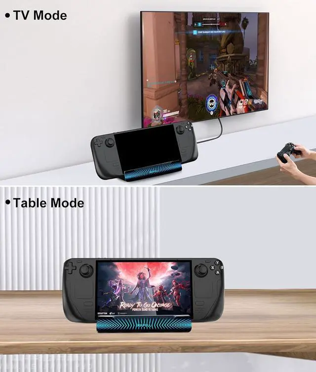 Alt view image 7 of 7 - 4K@60Hz 6-in-1 Docking Station Compatible with Steam Deck with HDMI 2.0 4 USB-A 3.0 and Full Speed Charging USB-C Port