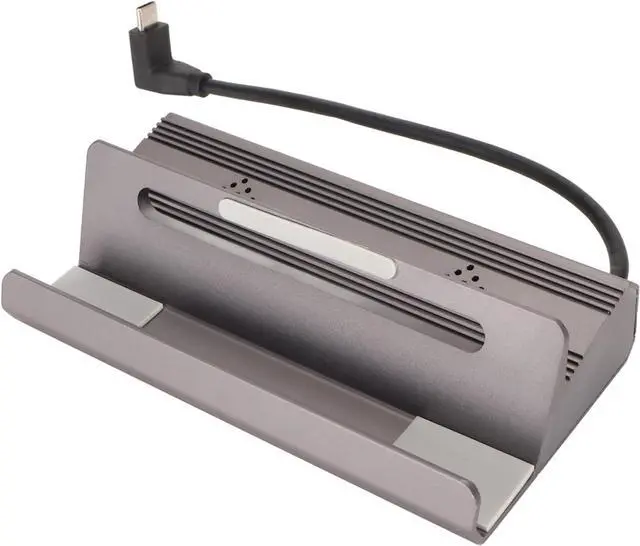 Alt view image 5 of 7 - Game Console Docking Station RJ45 6 in 1 Plug and Play 4K 60Hz Fast Charge USB C Docking Station for Mobile Phones