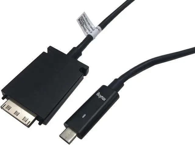 Alt view image 3 of 5 - IBUYMAX USB-C Dock Cable for Dell Docking Station Thunder Bolt-3 TB15 K16A Dock WD15 K17A001 TX2CP Compatible Dell DPN 5T73G 05T73G Docking Station Cable