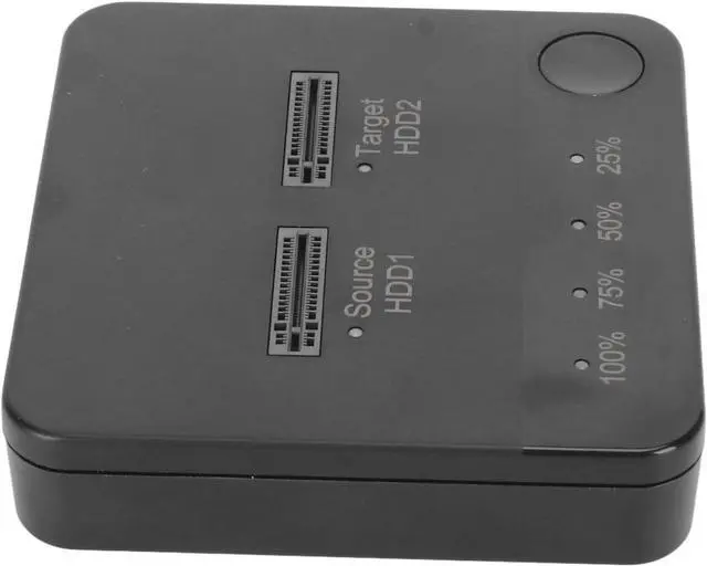 Alt view image 4 of 7 - M.2 SSD Duplicator, Offline Clone Dual Bay USB Connection M.2 SSD Docking Station for 2260 2280 22110 SSD