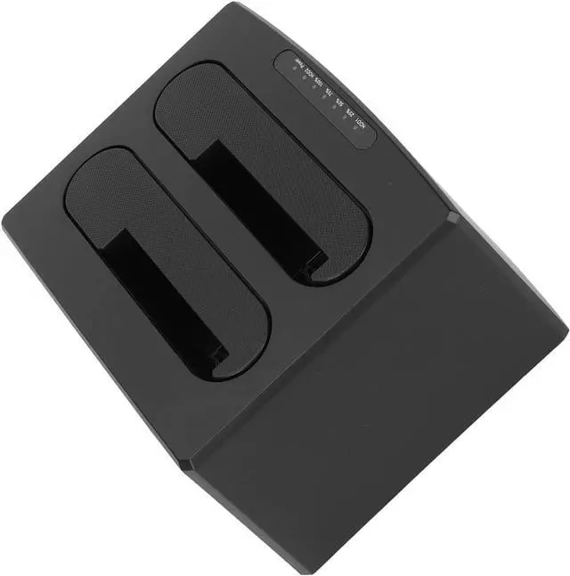 Alt view image 4 of 7 - Hard Drive Reader, Offline Clone Function External USB 3.0 HDD Docking Station to I II III Dual Bay for 2.5 inch 3.5 inch SSD US Plug