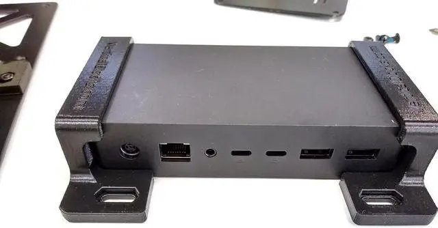 Main image of Mounting Bracket for MS Surface Dock 1, Dock 2, or Power Supply [Under-Desk mounting]