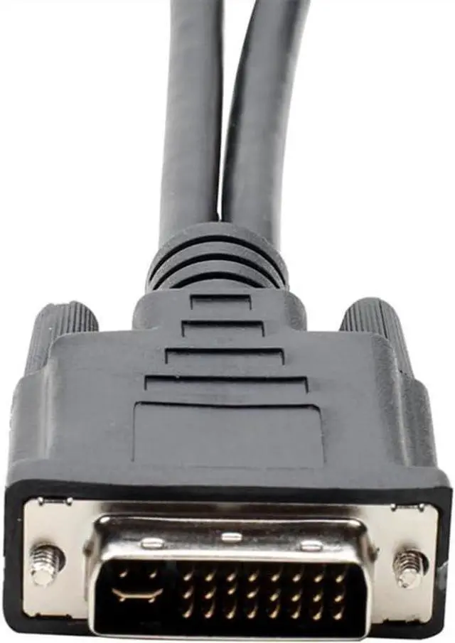 Alt view image 3 of 7 - suckoo DVI-I to DVI-D VGA Video Cable Splitter 1 into 2 Out Computer Host Laptop Graphics Card DVI24+5 External 2 Port DVI24+1 VGA Monitor TV Projector Converter Docking Station 1920x1080P Black