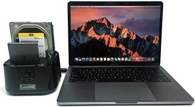 Alt view image 3 of 5 - CR-H238 USB 3.1 Gen 2 Dual Hard Drive Docking Station