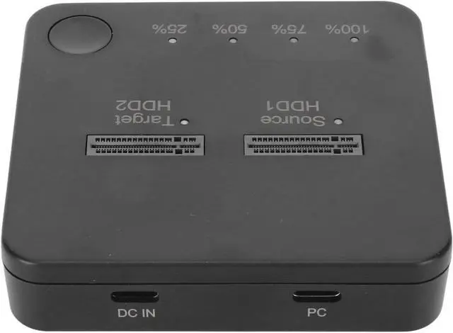 Alt view image 4 of 7 - M.2 SSD Duplicator, M.2 SSD Docking Station Dual Bay USB Connection for PC