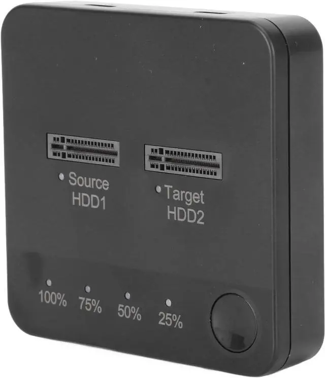 Alt view image 3 of 7 - M.2 SSD Duplicator, M.2 SSD Docking Station Dual Bay USB Connection for PC