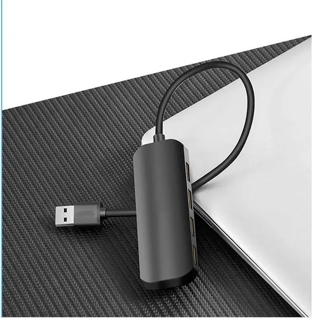 Alt view image 2 of 5 - 4-Port USB 3.0 Hub Extender, Type-c Notebook Desktop Computer Docking Station for MacBook, Mac Pro, Mac Mini, iMac, Surface Pro