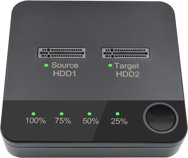 Alt view image 4 of 7 - GZSHUNLI .2 SATA Docking Station Type C to SATA SSD External Hard Drive Enclosure,Support Offline Clone Duplicator