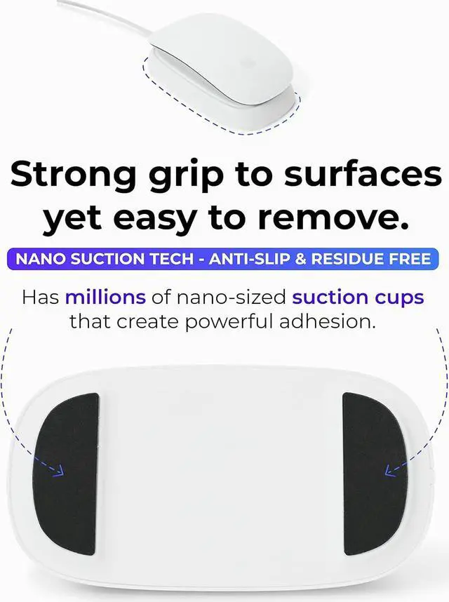 Alt view image 4 of 6 - Charging Station Compatible with Apple Magic Mouse 2 - White - Perfect Accessories | Usable As Charging Dock, Stand & Charger | Includes 5ft (1.5m) USB-A Cable | Lightning Connector