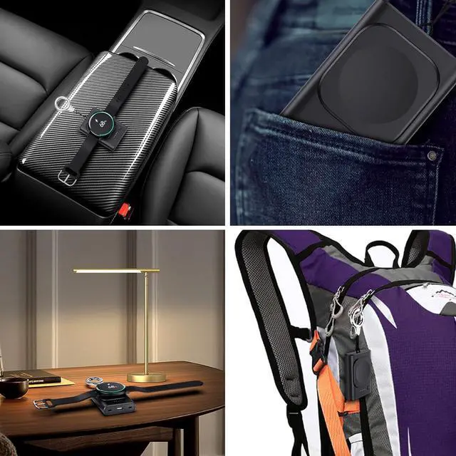 Alt view image 5 of 7 - Charging Station for Samsung S23 Ultra, with 1800 mAh Portable Samsung Watch 5 Charger, Samsung Charging Dock for Samsung Galaxy Z Fold5/Z Flip5/S23/S22/S21, Galaxy Watch 6/5 Pro/4/3, Galaxy Buds2 Pro